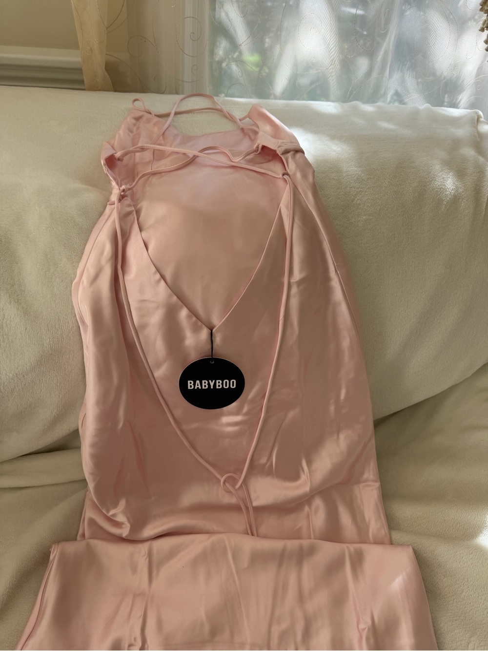 Malika Maxi Dress - Blush - Picture 5 of 7